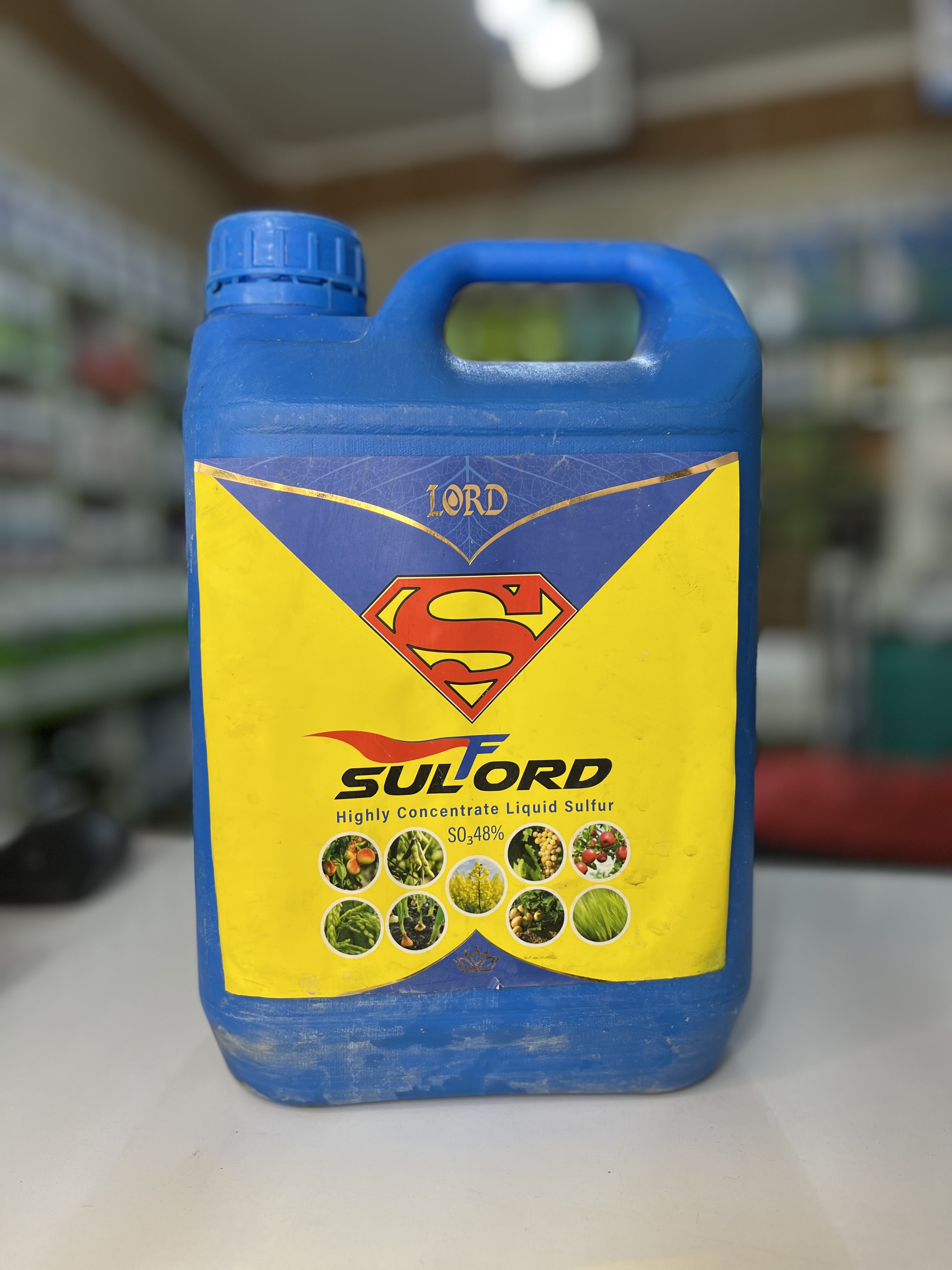 کود گوگرد مایع سبزگل